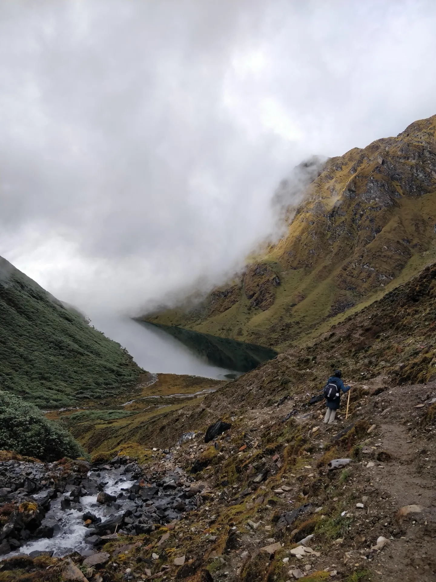 Bhutan River Valley Scenic View